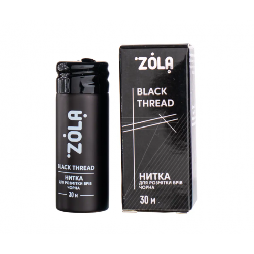 Нить для эскиза бровей черная Zola
